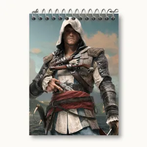 دفتر یادداشت بازی اساسینز کرید Assassin's Creed