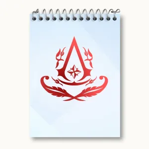 دفتر یادداشت بازی اساسینز کرید Assassin's Creed
