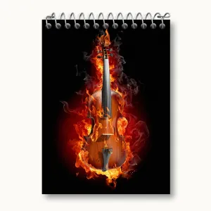 دفتر یادداشت ویولن Violin