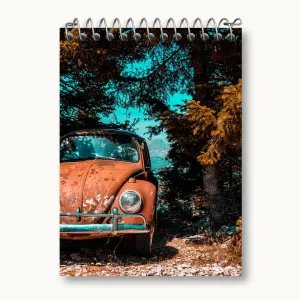 دفتر یادداشت ماشین کلاسیک