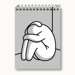 دفتر یادداشت تنبل خسته