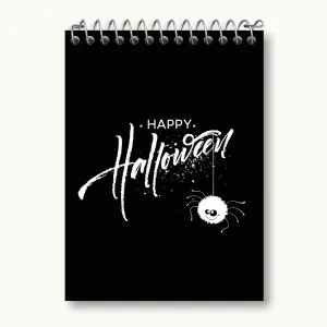 دفتر یادداشت هالووین