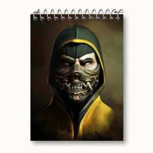 دفتر یادداشت بازی مورتال کمبت Mortal Kombat