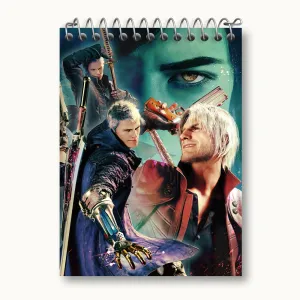 دفتر یادداشت بازی دویل می کرای Devil May Cry