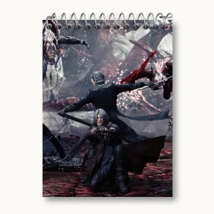 دفتر یادداشت بازی دویل می کرای Devil May Cry