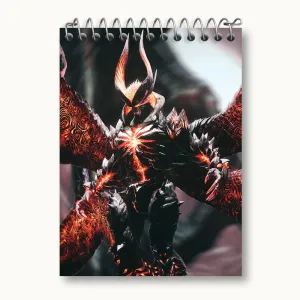 دفتر یادداشت بازی دویل می کرای Devil May Cry