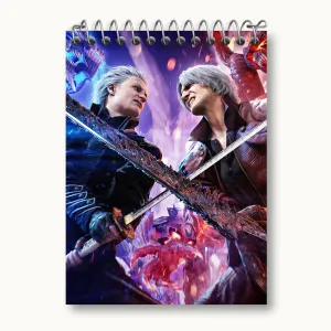 دفتر یادداشت بازی دویل می کرای Devil May Cry