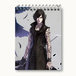 دفتر یادداشت بازی دویل می کرای Devil May Cry
