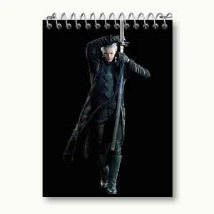 دفتر یادداشت بازی دویل می کرای Devil May Cry