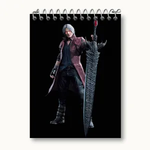 دفتر یادداشت بازی دویل می کرای Devil May Cry