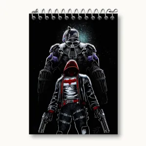 دفتر یادداشت بتمن شوالیه آرخام Batman Arkham knight