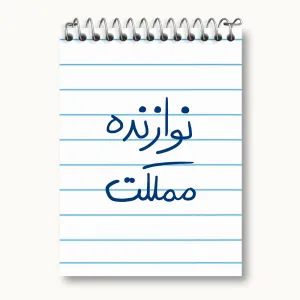 دفتر یادداشت نوازنده مملکت