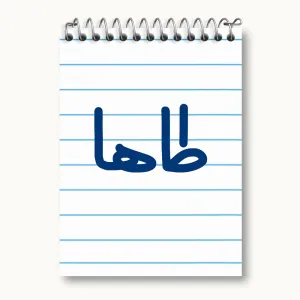 دفتر یادداشت طاها
