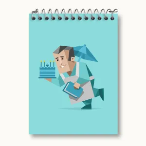 دفتر یادداشت تایپ شخصیتی سفیر ESFJ