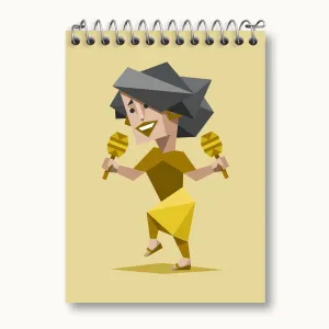دفتر یادداشت تایپ شخصیتی سرگرم کننده ESFP