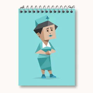 دفتر یادداشت تایپ شخصیتی حامی ISFJ