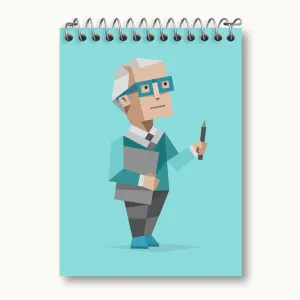 دفتر یادداشت تایپ شخصیتی بازپرس ISTJ