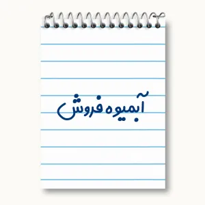 دفتر یادداشت آبمیوه فروش