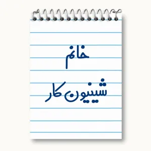 دفتر یادداشت خانم شینیون کار