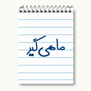 دفتر یادداشت ماهیگیر