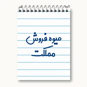 دفتر یادداشت میوه فروش مملکت