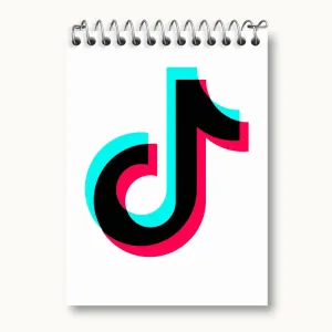 دفتر یادداشت تیک تاک Tik Tok