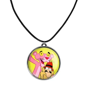 گردنبند پلنگ صورتی Pink Panther