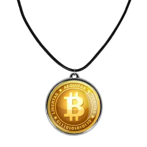 گردنبند ارز دیجیتال بیت کوین