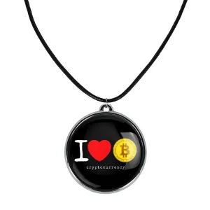 گردنبند I Love Bitcoin