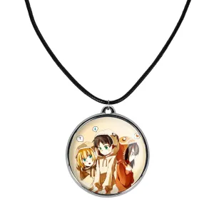 گردنبند آرمین و میکاسا و ارن انیمه اتک آن تایتان Attack on Titan