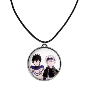 گردنبند آستا و یونو انیمه بلک کلاور Black Clover