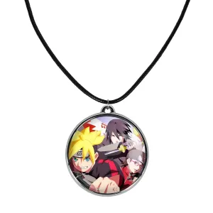 گردنبند بوروتو و ساسکه و ناروتو و سارادا انیمه بوروتو Boruto