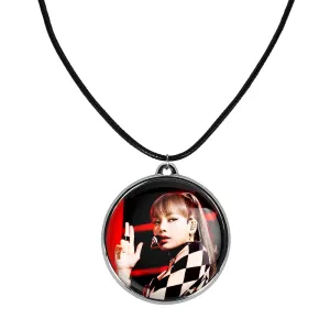 گردنبند لیسا بلک پینک Black Pink