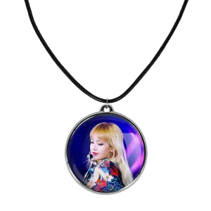 گردنبند لیسا بلک پینک Black Pink