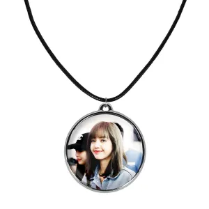گردنبند لیسا بلک پینک Black Pink