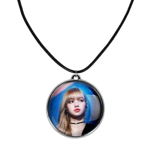 گردنبند لیسا بلک پینک Black Pink