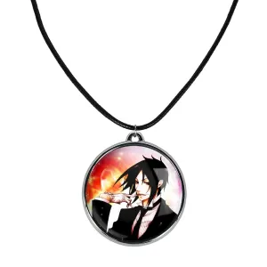 گردنبند سباستین انیمه خادم سیاه Black Butler