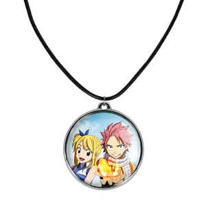 گردنبند ناتسو و لوسی انیمه فری تیل Fairy Tail