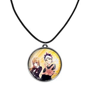 گردنبند سوما و ارینا انیمه جنگ غذاها Food Wars