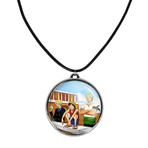 گردنبند زورو و لوفی و سانجی انیمه وان پیس One Piece