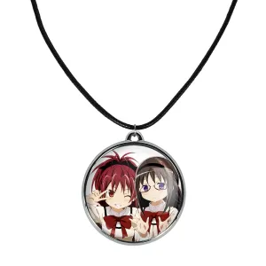 گردنبند همورا و ساکورا انیمه مادوکا مجیکا Madoka Magica