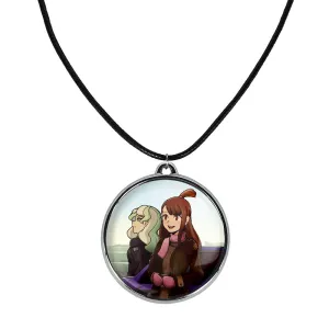 گردنبند اکو و دیانا انیمه جادوگران کوچک Little Witch Academia