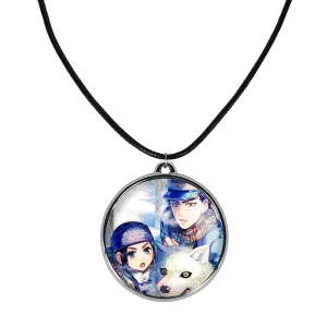 گردنبند سایچی و اسیرپا انیمه کامویی طلایی Golden Kamuy