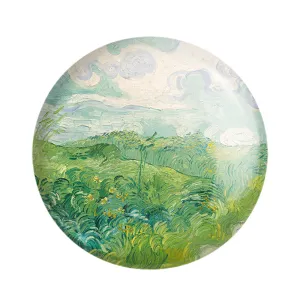 پیکسل مزارع گندم سبز ونسان ونگوگ (Van Gogh)