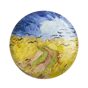 پیکسل مزرعه گندم با کلاغ ها ونسان ونگوگ (Van Gogh)