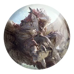 پیکسل بزرگ بازی شکارچی هیولا (Monster Hunter)