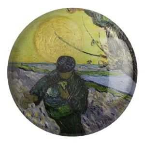 پیکسل بزرگ کاشت در غروب آفتاب ونسان ونگوگ (Van Gogh)