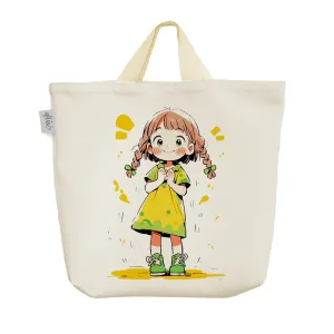 ساک خرید پارچه ای دخترانه