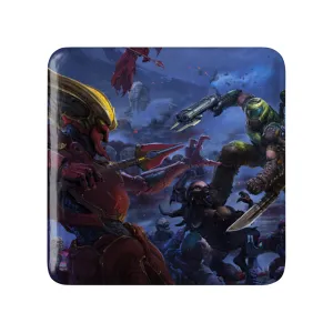 پیکسل مربعی بازی رستاخیز (Doom)