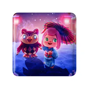 پیکسل مربعی بازی انیمال کراسینگ (Animal Crossing)
